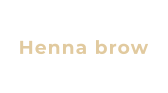 Henna brow